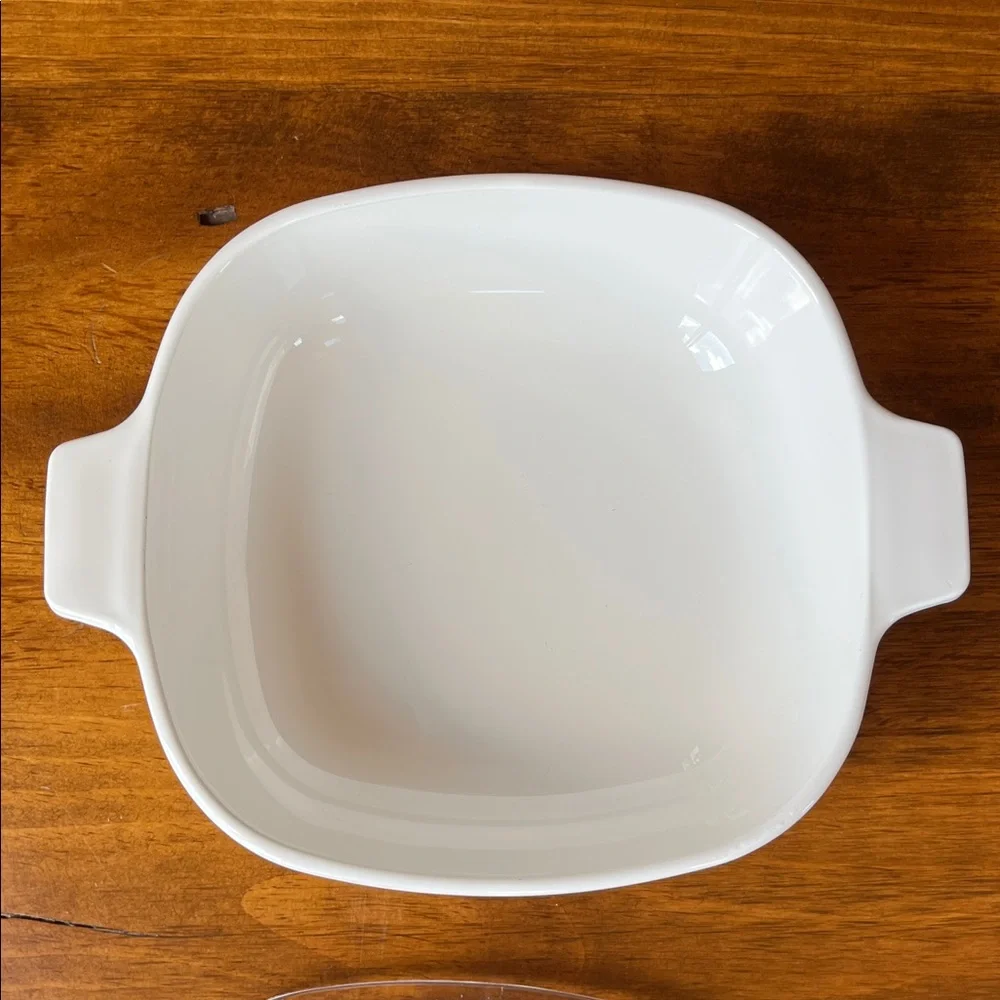 Corningware Casserole Dish P-1-B & Glass Lid 1 Qt Blue Cornflower